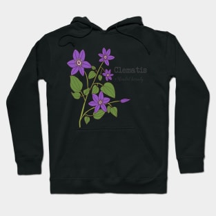 Clematis (mental beauty) Hoodie